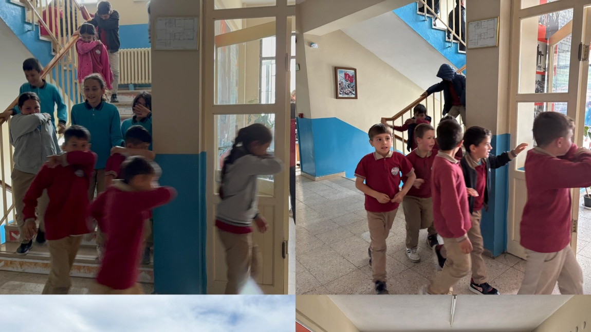 Okulumuz da Yangın Tatbikatı Yapıldı